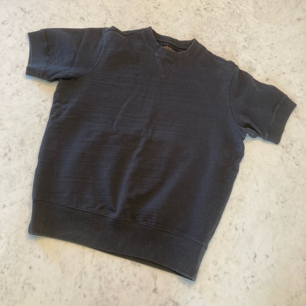 LL BEAN signature short sleeve sweatshirt